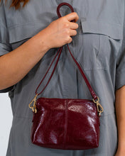 Load image into Gallery viewer, Burbank Crossbody - Burgundy Crinkle