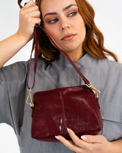 Load image into Gallery viewer, Burbank Crossbody - Burgundy Crinkle