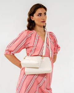 Burbank Crossbody Large - Chalk