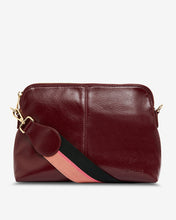 Load image into Gallery viewer, Burbank Crossbody Large - Burgundy Crinkle