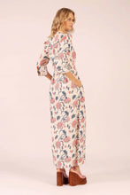 Load image into Gallery viewer, Mary Maxi Dress - Capri Pink/Blue Cotton &amp; Lurex