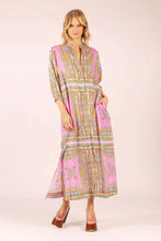 Load image into Gallery viewer, Cirque Maxi Dress - Aria Pink/Blue