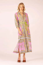 Load image into Gallery viewer, Cirque Maxi Dress - Aria Pink/Blue