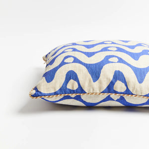 Billow Yves Klein Blue 50cm Cushion