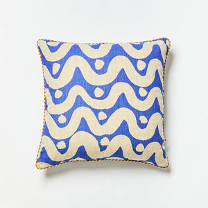 Billow Yves Klein Blue 50cm Cushion