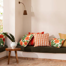 Load image into Gallery viewer, Hibiscus Coral  60x40cm Cushion