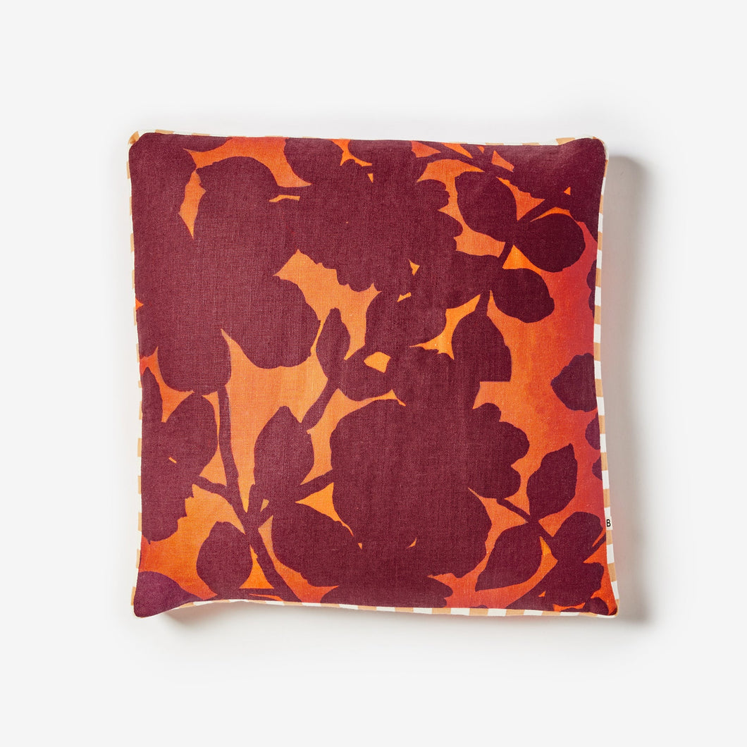 Cushion - Carmine Rust 50cm *** Pick up in Store Only