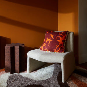 Cushion - Carmine Rust 50cm *** Pick up in Store Only