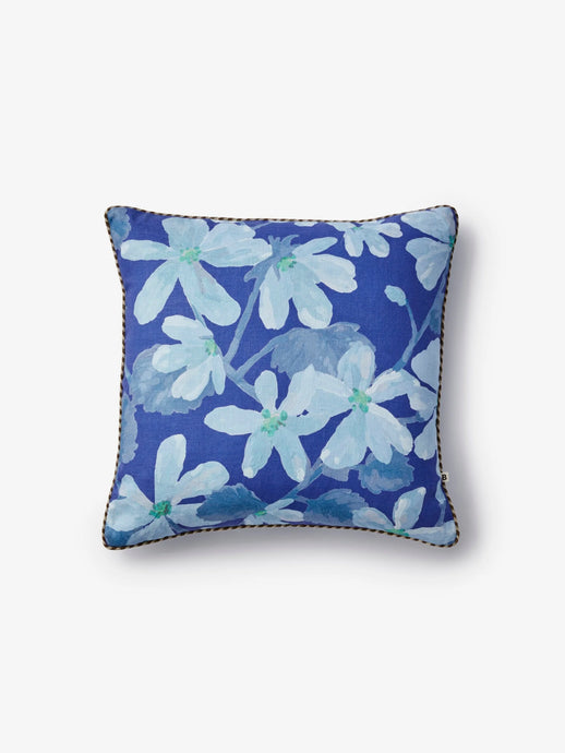 Violet Blue Linen 50cm Cushion - *** Pick up in Store Only