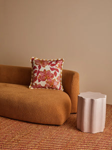 Azalea Pink Linen 50cm Cushion - *** Pick up in Store Only