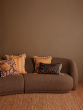 Load image into Gallery viewer, Zebra Chocolate Linen Cushion 60 x40cm *** Pick up in Store Only