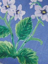 Load image into Gallery viewer, Cottage Garden Blue Linen Cushion 60 x40cm *** Pick up in Store Only