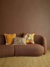 Load image into Gallery viewer, Zebra Olive Linen Cushion 60 x40cm *** Pick up in Store Only