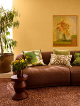 Load image into Gallery viewer, Zebra Olive Linen Cushion 60 x40cm *** Pick up in Store Only