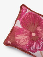 Load image into Gallery viewer, Wild Pansy Linen 50cm Cushion - *** Pick up in Store Only
