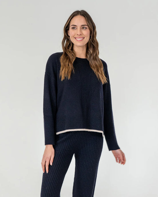 Calvert Knit - Navy