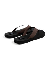 Load image into Gallery viewer, Canvas Thong - Brown