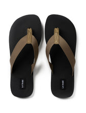 Load image into Gallery viewer, Canvas Thong - Taupe
