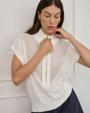 Load image into Gallery viewer, Carrie Zip Top - Cream