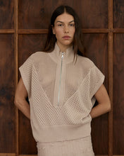 Load image into Gallery viewer, Carrie Zip Top - Taupe
