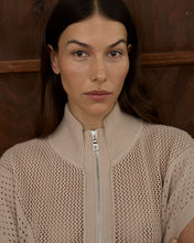 Load image into Gallery viewer, Carrie Zip Top - Taupe