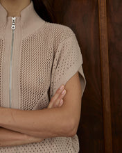 Load image into Gallery viewer, Carrie Zip Top - Taupe