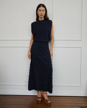Load image into Gallery viewer, Casey Fringe Top - Navy