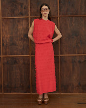 Load image into Gallery viewer, Casey Fringe Top - Red
