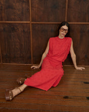 Load image into Gallery viewer, Casey Fringe Top - Red
