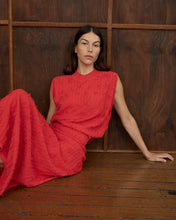 Load image into Gallery viewer, Casey Fringe Top - Red