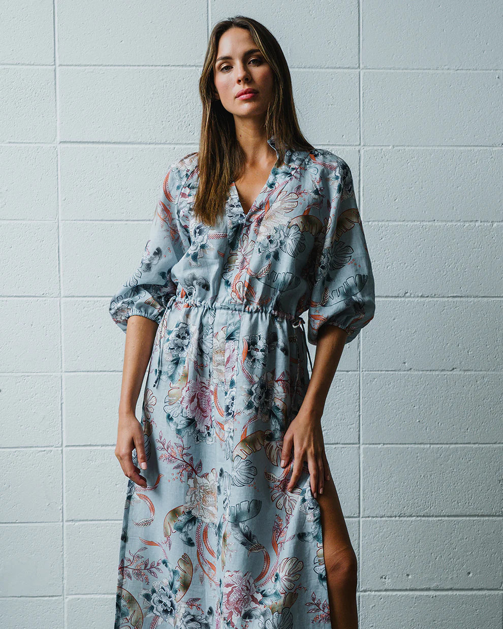 Cassandra Dress - Oriental Floral