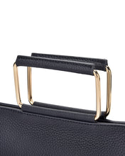 Load image into Gallery viewer, Celia Handbag - Navy Pebble