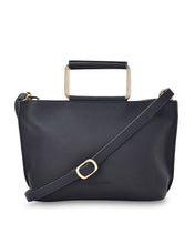 Load image into Gallery viewer, Celia Handbag - Navy Pebble