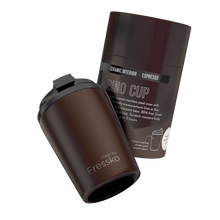 Load image into Gallery viewer, Bino 8oz Reusable Ceramic Lined Coffee Cup - Espresso