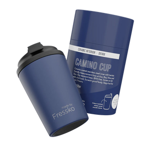 Ceramic Lined Camino 12oz Reusable Coffee Cup - Denim