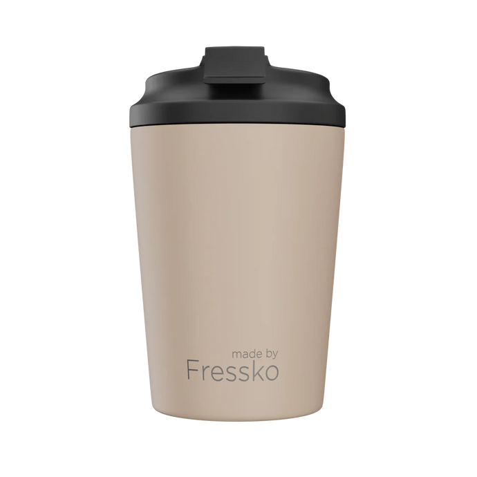 Ceramic Lined Camino 12oz Reusable Coffee Cup -Oat