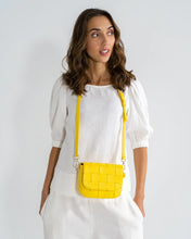 Load image into Gallery viewer, Clara Weave Crossbody - Yellow