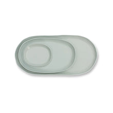 Load image into Gallery viewer, Cloud Oval Plate Large - Light Blue