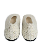 Load image into Gallery viewer, Crochet Ballet Flat Cream