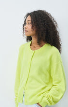 Load image into Gallery viewer, Damsville Cardigan - Fluro Yellow