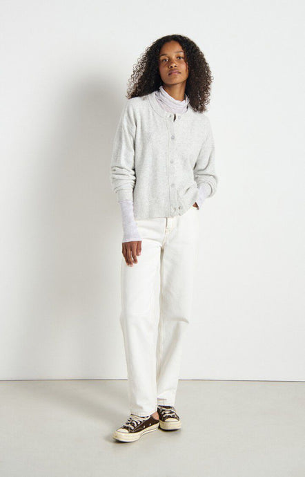 Damsville Cardigan - Heather Grey