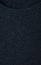 Load image into Gallery viewer, Damsville Sweater - Navy Blue Black Melange