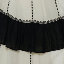 Load image into Gallery viewer, Kleio Long dress - Black/Off White