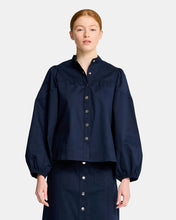 Load image into Gallery viewer, Darcy Top Twill - Navy