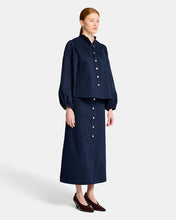 Load image into Gallery viewer, Darcy Top Twill - Navy