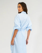Load image into Gallery viewer, Daytona Shirt Dress - Sky