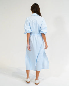 Daytona Shirt Dress - Sky
