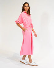 Load image into Gallery viewer, Daytona Shirt Dress - Pink