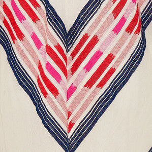 Beloved Long dress - Navy/Red