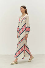 Load image into Gallery viewer, Beloved Long dress - Navy/Red